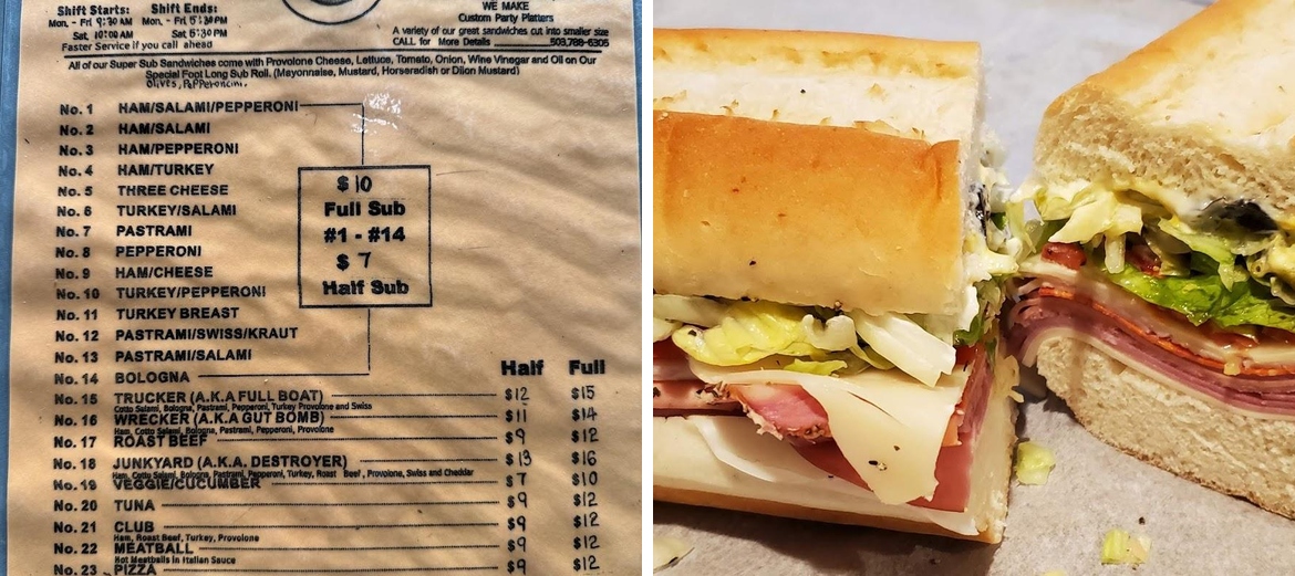 Sub Factory Menu